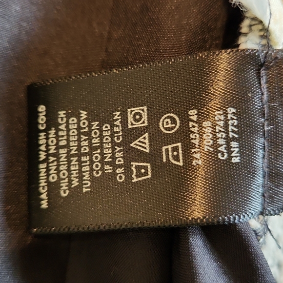 Ann Taylor Woven Moto Style Jacket With Fringe Embellishment - Picture 13 of 13